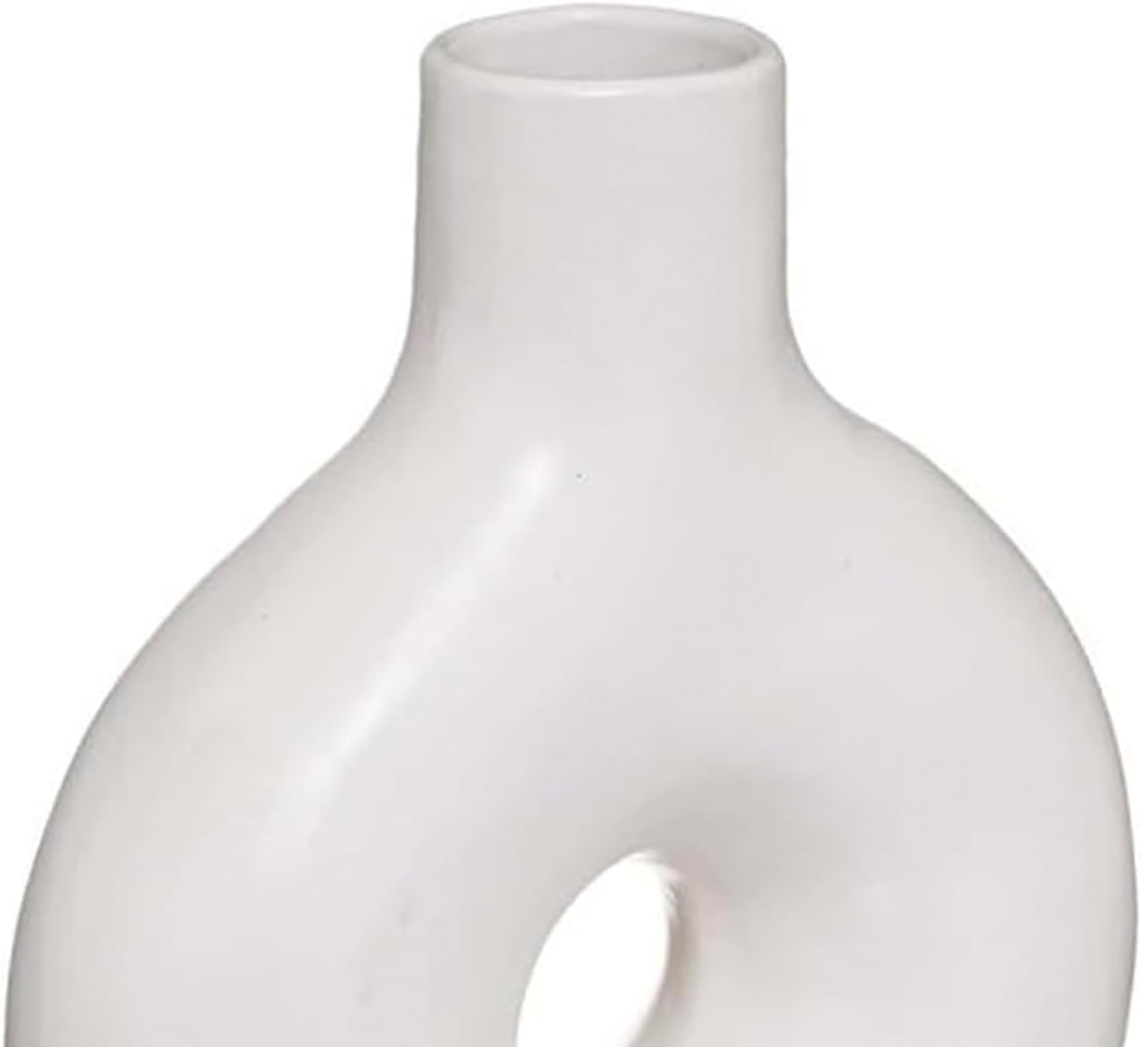 Revixaa™ PureElegance – Imitation Ceramic White Vase