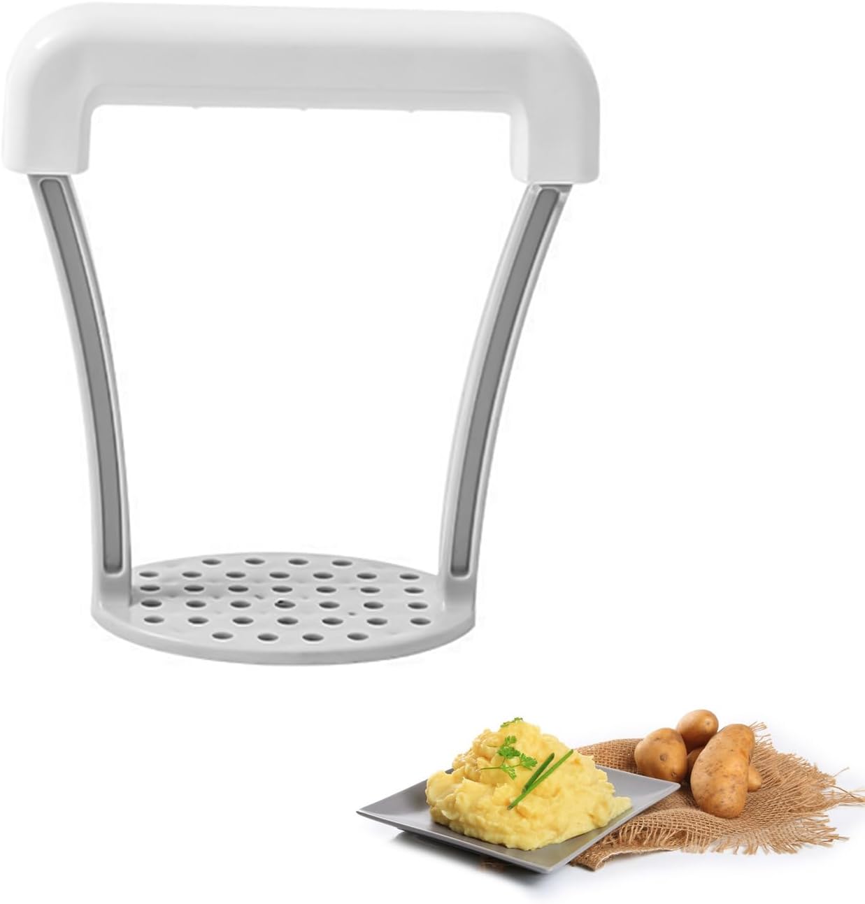 Revixaa™ PureePro – Stainless Steel Potato Masher