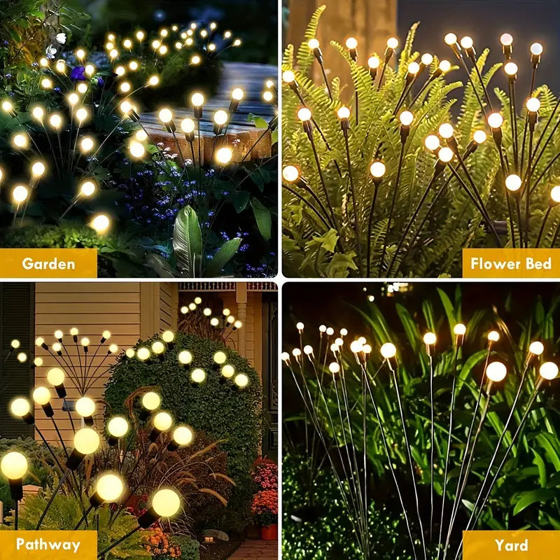 Revixaa™ SolarGlow – 10-Light Outdoor Garden Lamp